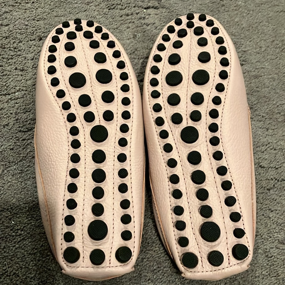 NWOT pale pink leather mules - Picture 3 of 3